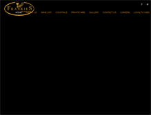 Tablet Screenshot of frankieswinebar.com